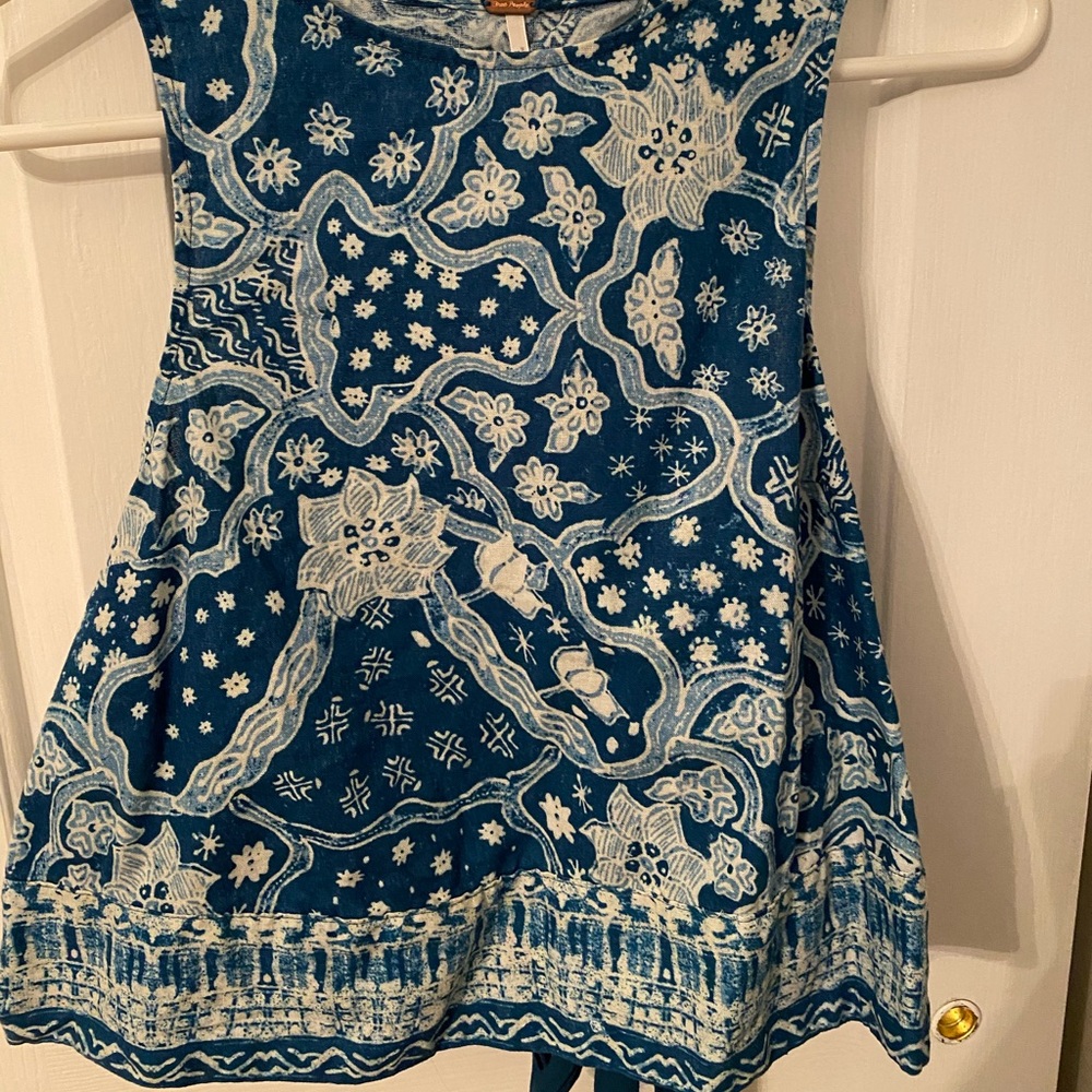 Green/Blue Tank Top